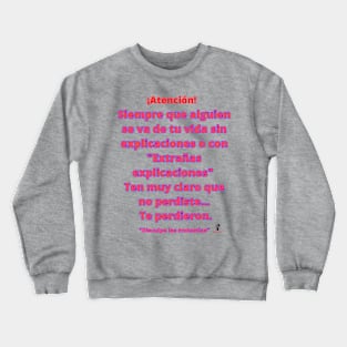 Strange explanations Crewneck Sweatshirt